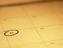 Calendar of dates