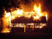 barn fire