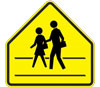 School crossing sign