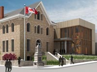 Artists Rendering of the new museum
