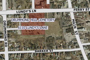 Drummond Hill Cemetery Location