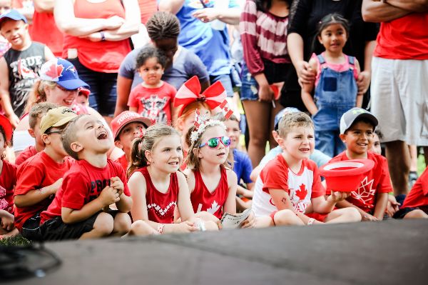 2017 Canada Day photo of children