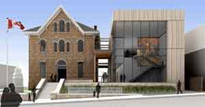 Artists Rendering of the Museum Project