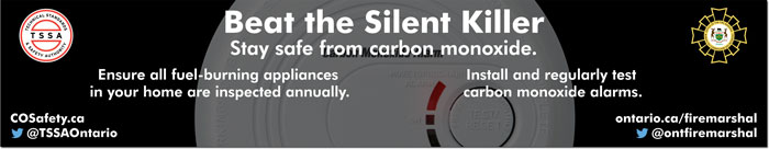 Carbon Monoxide is the silent killer