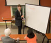 Meeting with whiteboard