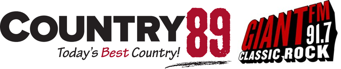 Logos: Country89 & 91.7 Giant FM