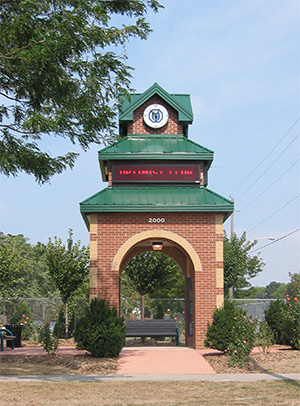Millennium Clock at Dorchester Road and Morrison Street