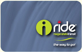 Image of the iRide pass card